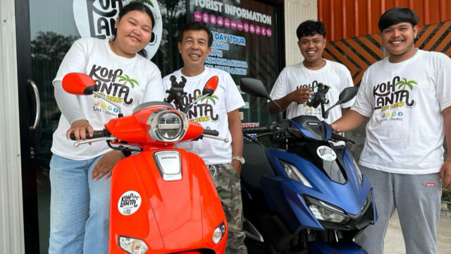 Koh Lanta Bike Rentals - Motorbike & Scooter Rental in Klong Dao Beach, Koh Lanta