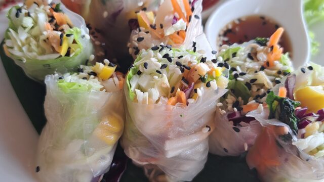 Spring Rolls - Thai Food in Long Beach (Phra Ae), Koh Lanta